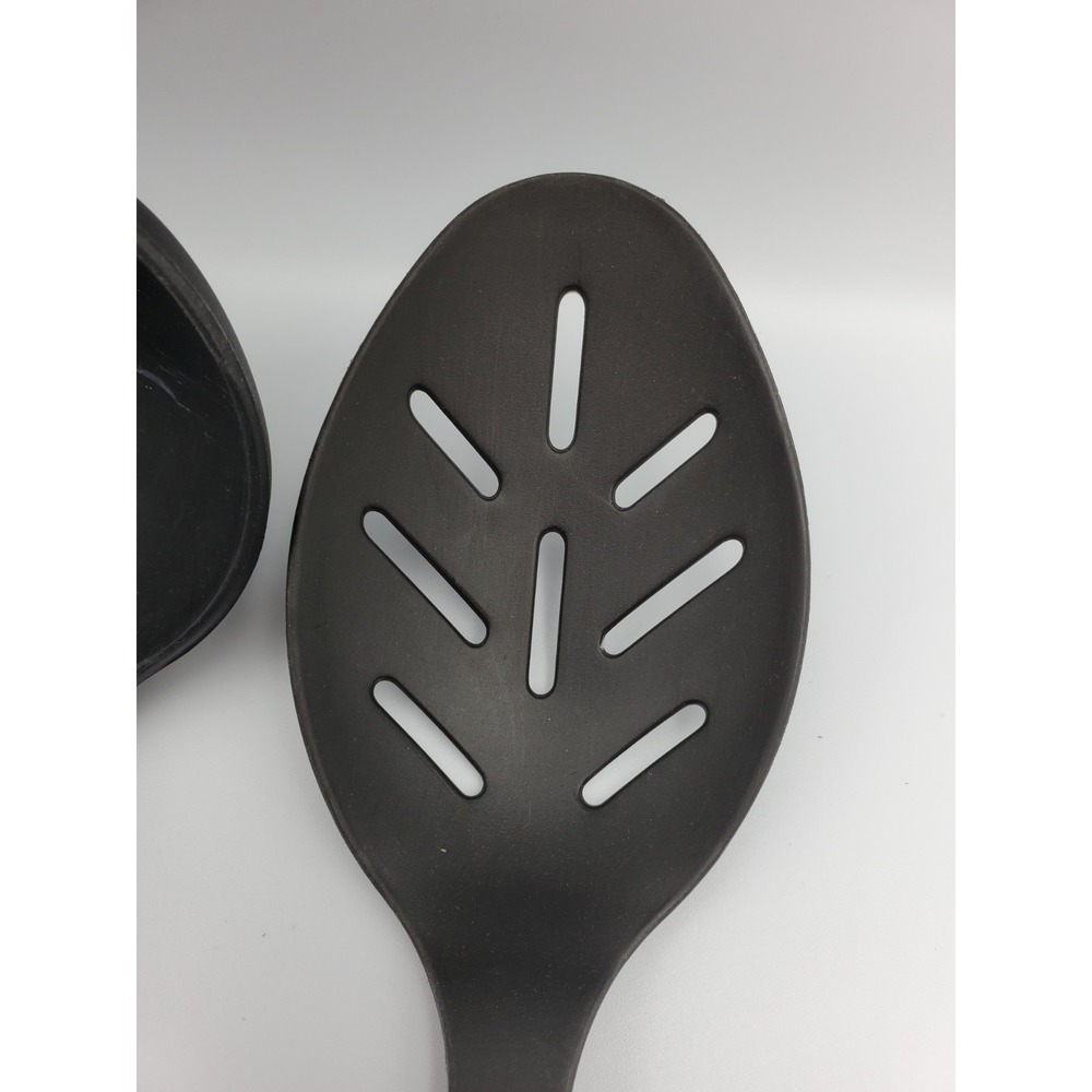 Set of 3 Calphalon Black Nylon Cooking Utensils W/heat resistance of 400 degrees - Picture 9 of 12